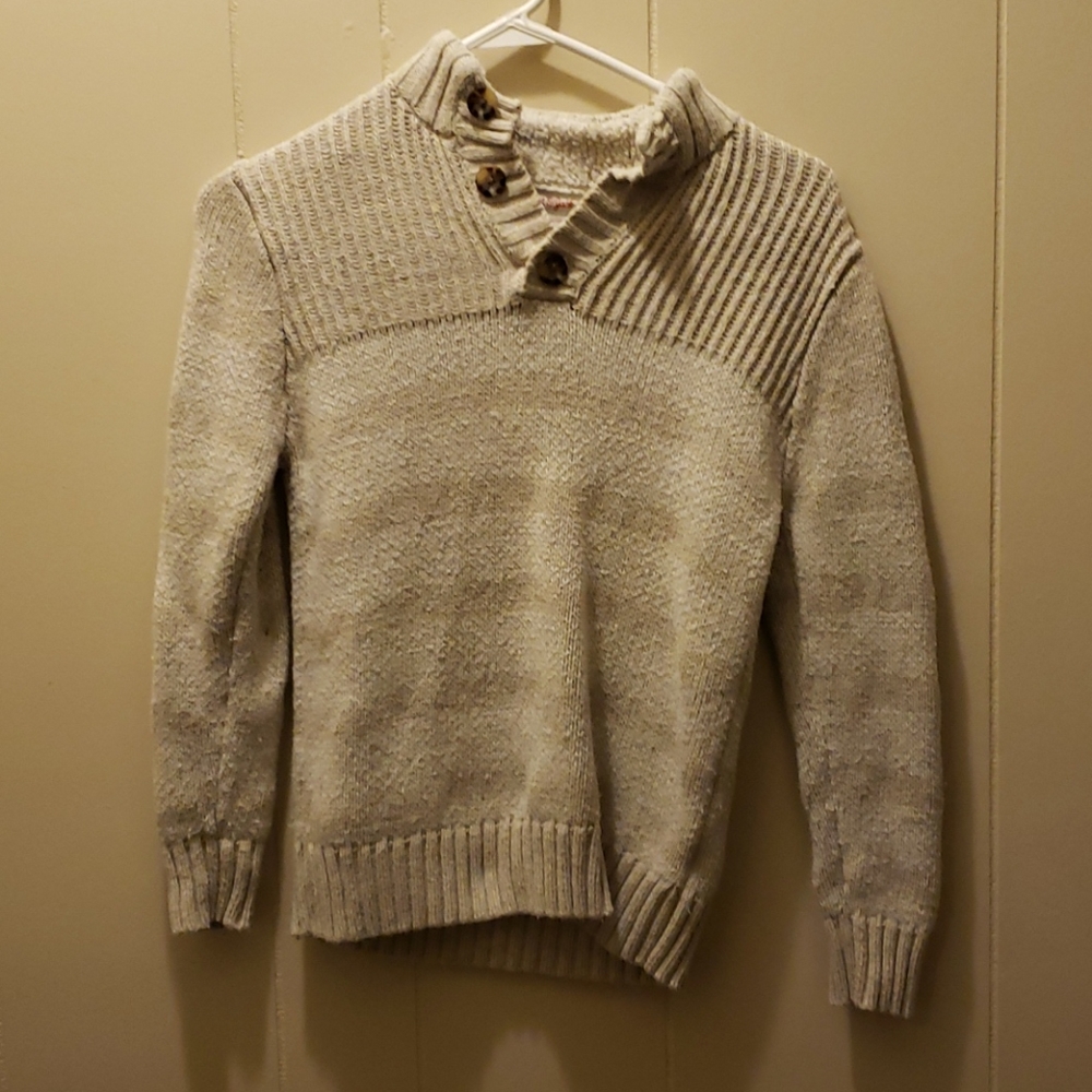 Cat and Jack Wheat Boy's Sweater